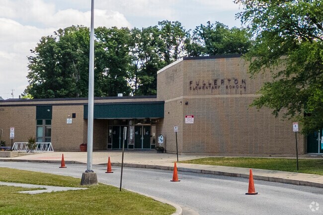 Fullerton Elementary School serves students in the  Overlea community.