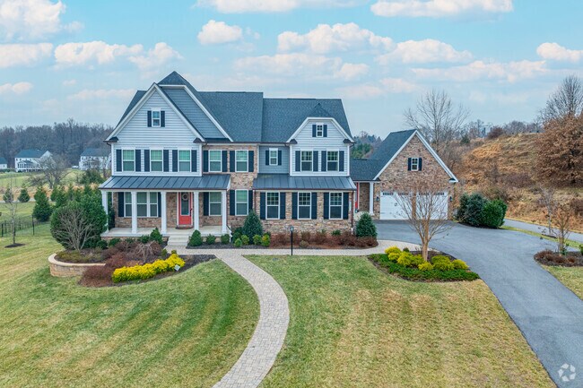 Step into a newly constructed modern traditional home in Glenelg, Maryland.