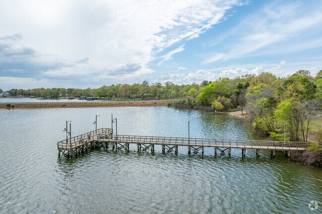 Fishing enthusiasts will love the spacious piers at Lake Bob Sandlin State Park, offering plenty of room to reel in your catch.