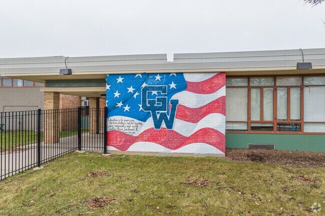 George Washington H. S. has athletics in basketball, bowling, rugby, baseball, soccer & track.