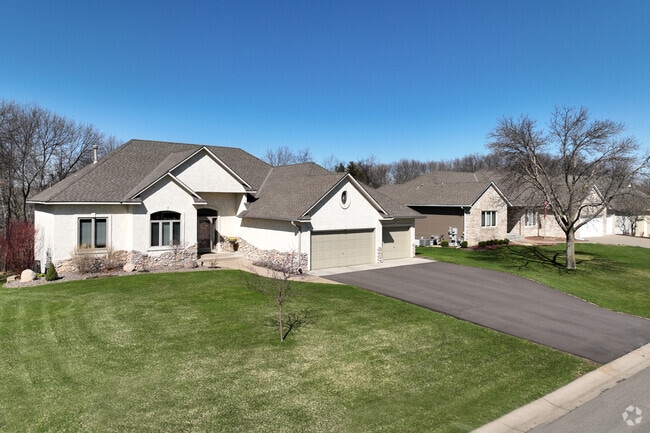 A row of traditional homes in Andover.