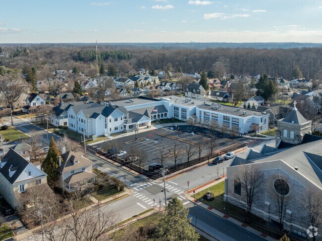 St. Patrick School is located in downtown Malvern with convenient access to many homes.