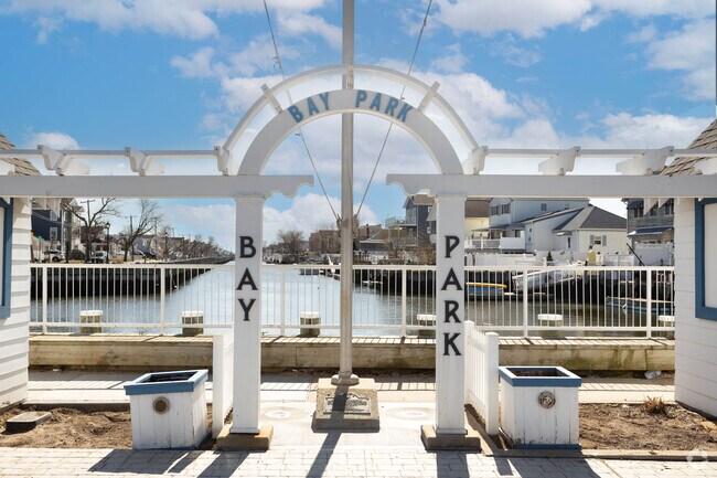 The bulkhead and memorial park at the head of the Grand Canal in Bay Park was dedicated in 1934.