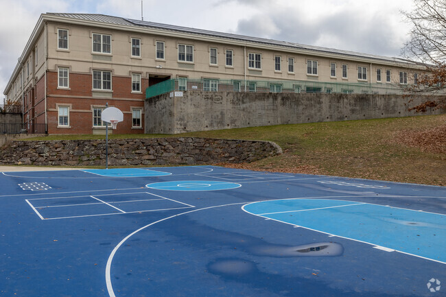 Clifford H. Marshall Elementary School in Quincy has a state of the art basketball court.