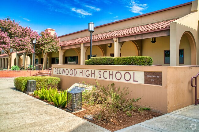 Redwood High School is Northwest Visalia's oldest high school, established in 1910.