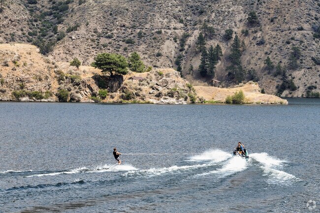 kids enjoy a wakeboard session on the Missouri River near North West Helena.