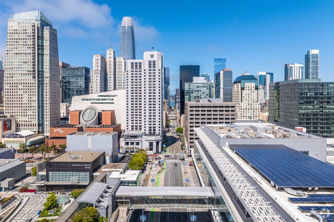 Yerba Buena is comprised of a mix of residential, commercial and public buildings.