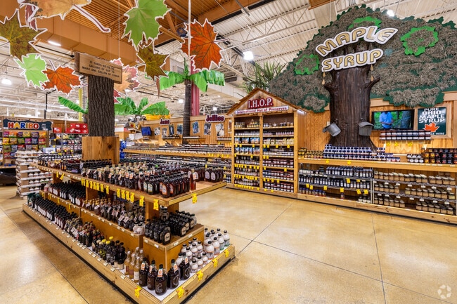 If you’re making pancakes in Withamsville, visit Jungle Jim’s for an incredible variety of syrups.