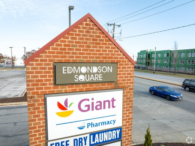 Edmondson Square features a Giant and other retail options