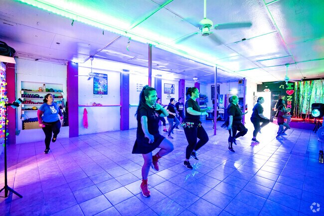 Zumba morning and evening classes are a great fitness option just a short drive from La Blanca.