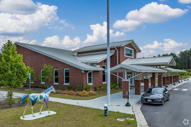 Southern Pines Elementary serves over 600 students.