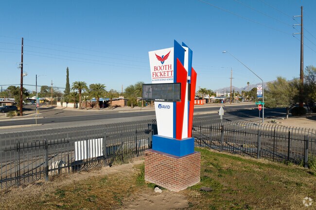 Booth-Fickett is located off of Kolb Road in Tucson.
