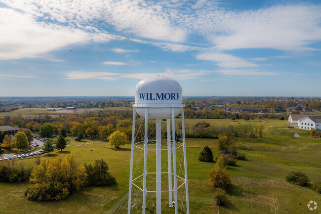Upon entering Wilmore, you'll see the large water tower welcoming you to the area.