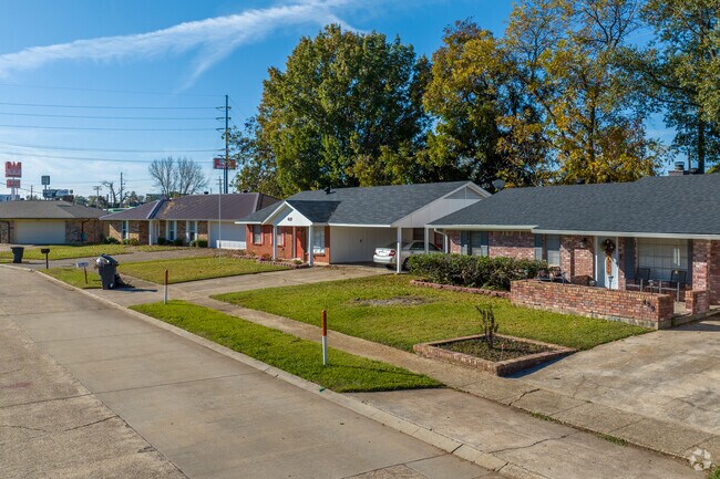 The neighborhood features many ranch and traditional-style homes.