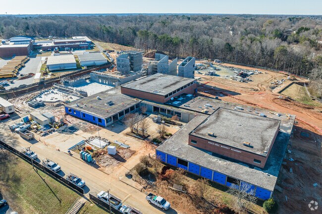 Philo Hill Magnet School is currently undergoing expansion construction.