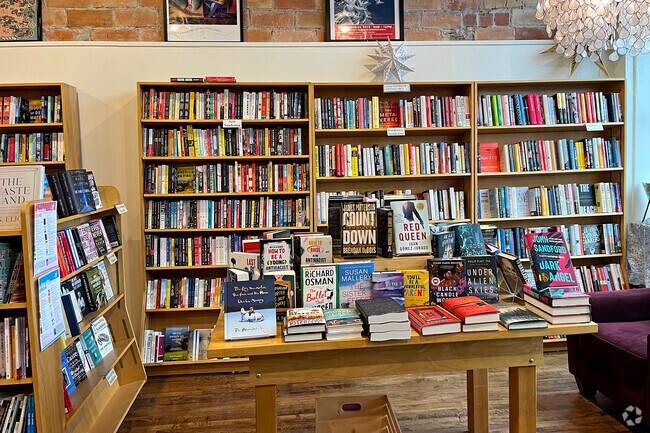 Buffalo Books & Coffee is a local favorite for hand-selected books and a cozy atmosphere.