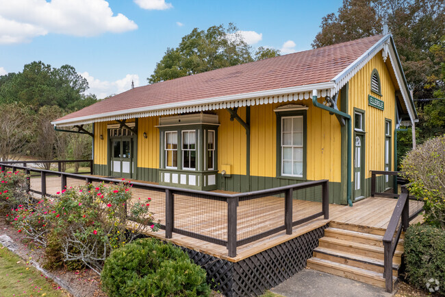 Ellerslie has restored its original train depot dating back to 1891.