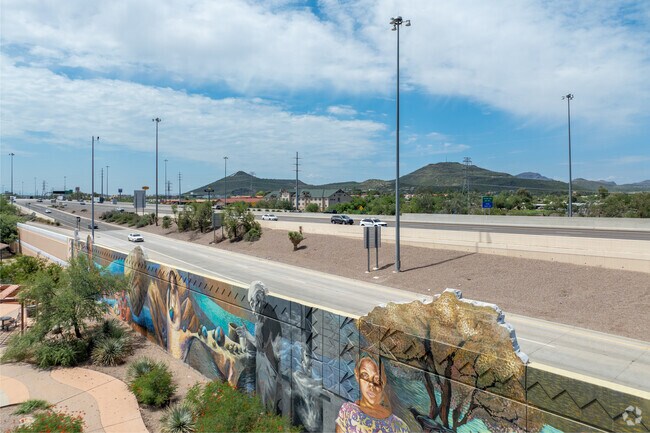 Head west in Barrio Anita for immediate access to Interstate 10, running Mexico to Phoenix.