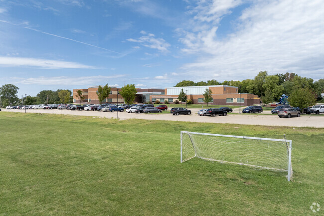 Cedar Ridge Elementary has ample sports fields.
