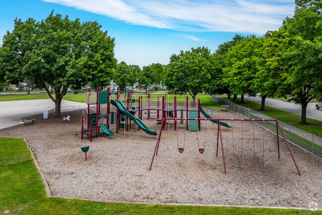 The playground at Fort Howard Elementary School.