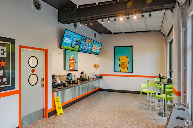 Residents head down to Jeremiah's Italian Ice for some treats.