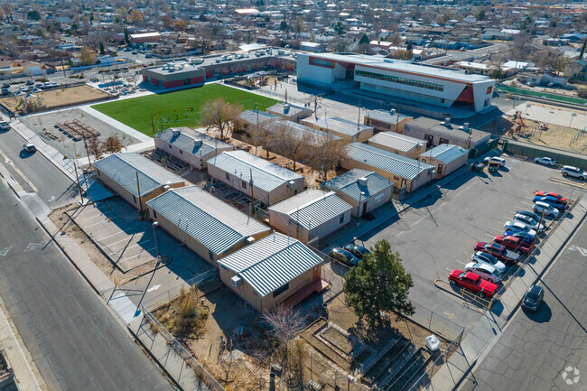 Portables at Lavaland Elementary School.