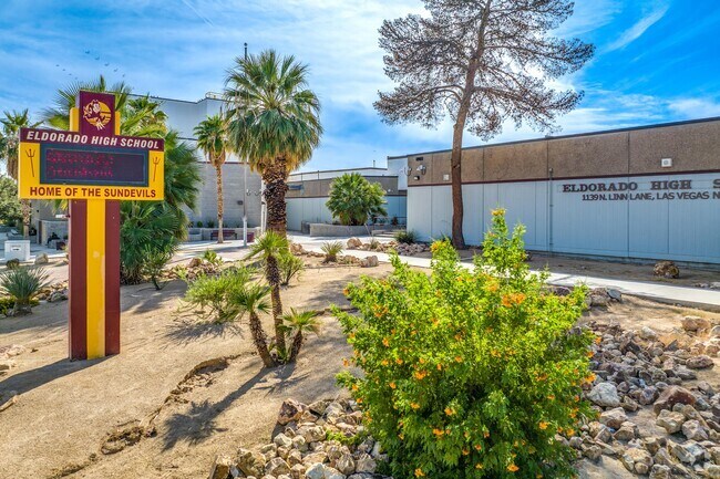 Teenage students may attend El Dorado High School in East Las Vegas.