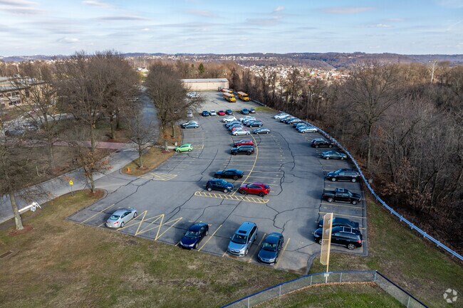 South Allegheny Middle School has ample parking.