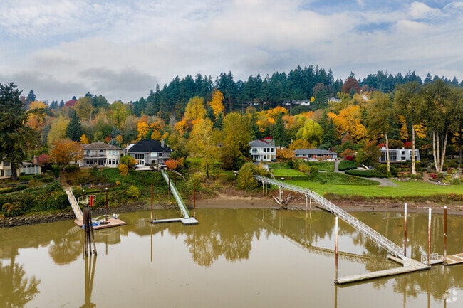 Riverfront views elevate everyday living in Foothills’ scenic homes.