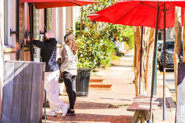 The Square Onion in I'On offers quick bites like soups and sandwiches.