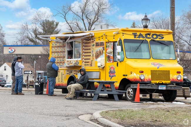 Grab a quick lunch from the local taco truck near Brownwood.