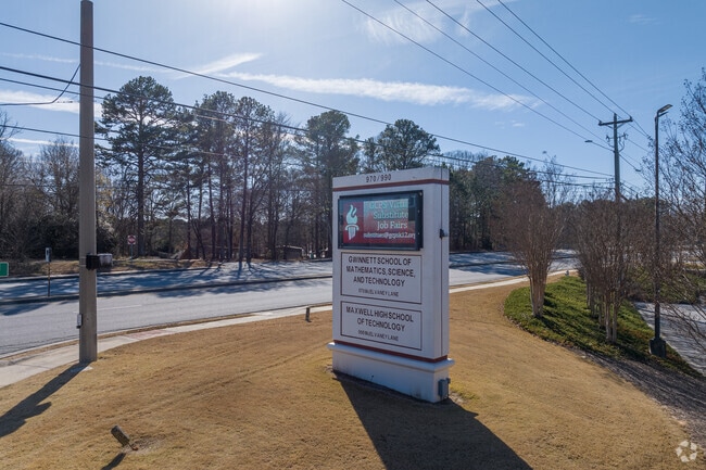 Gwinnett School of Mathematics, Science & Technology is located at 970 McElvaney Rd.