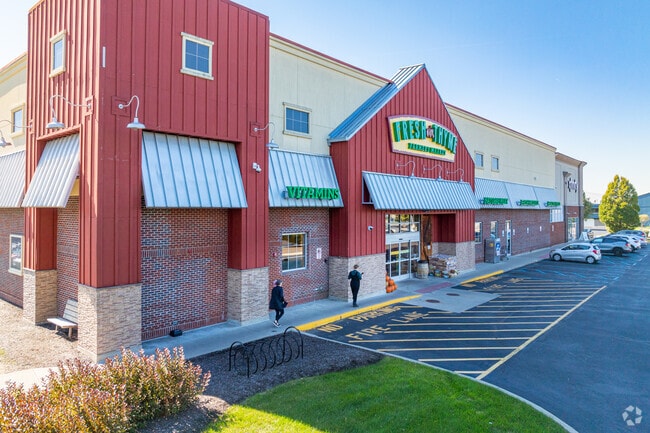 Fresh Thyme Market is a popular grocery destination in Keystone at the Crossing.