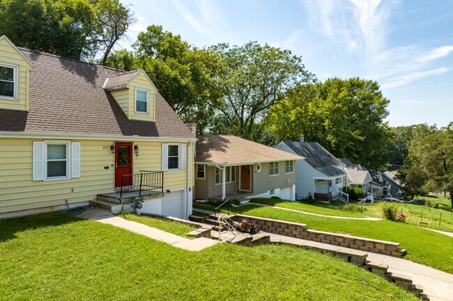Cape Cod style homes are scattered throughout the North Omaha area.