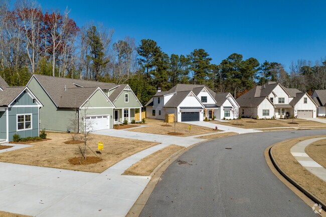 Turin offers homes in a variety of colors to choose from.