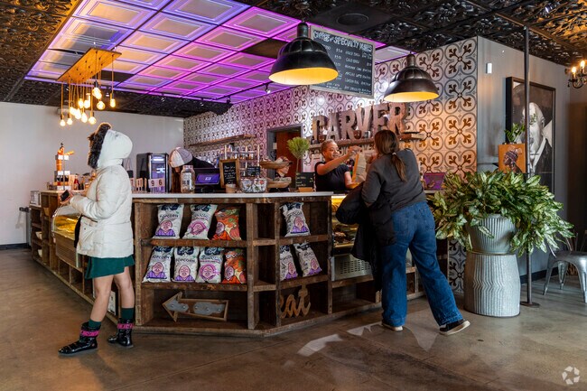 In Kenwood, Carver 47 Market uses local ingredients for their sandwiches and sweets.