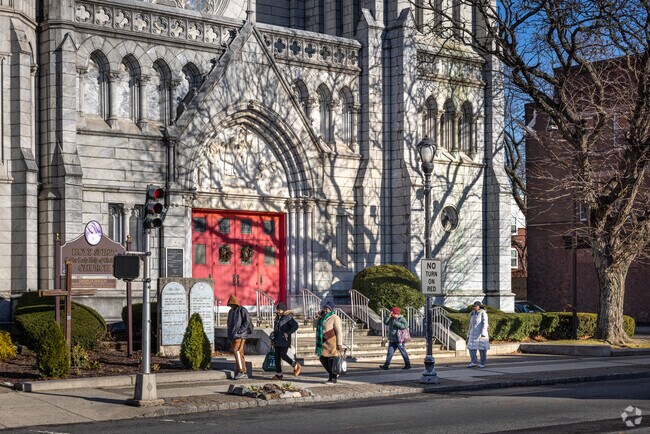 The Holy Spirit & Our Lady Help of Christians Church is a historic landmark in East Orange.