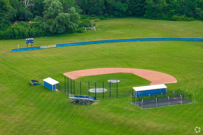 The team colors at Russell I. Doig Middle School is blue and yellow.