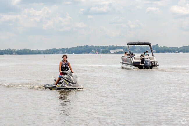 Water sports like boating and jet ski are popular among residents in West Palm Beach.