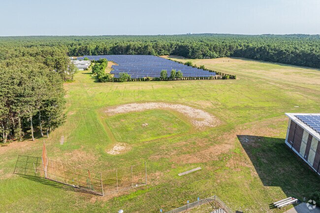 Mattacheese Middle School offers plenty of space to play on it's campus.