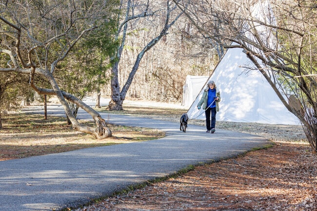 The Greenway near Florence is ideal for a walk with a pet.