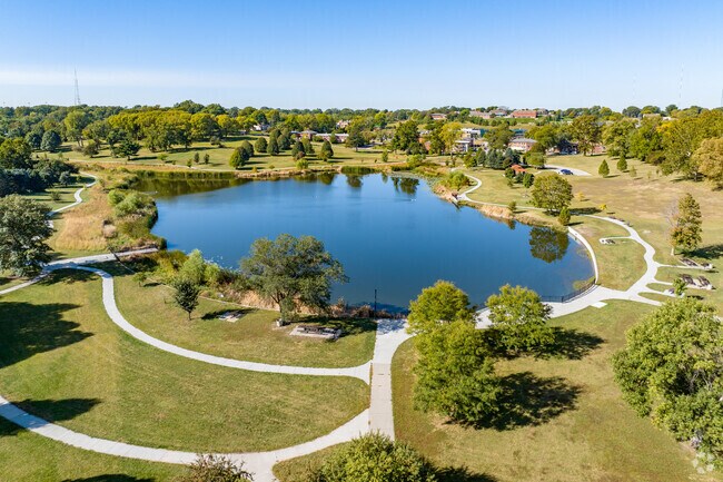 Fontenelle Park's sprawling 108 acres offer the perfect getaway for Fort Redman residents.