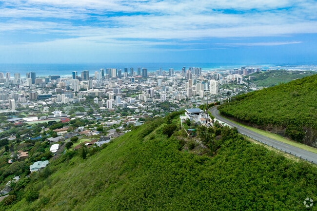 Makiki view from Roundtop