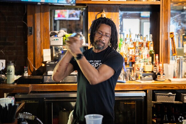 Carroll Street in Cabbagetown is home to several bars and restaurants, including Milltown Arms.