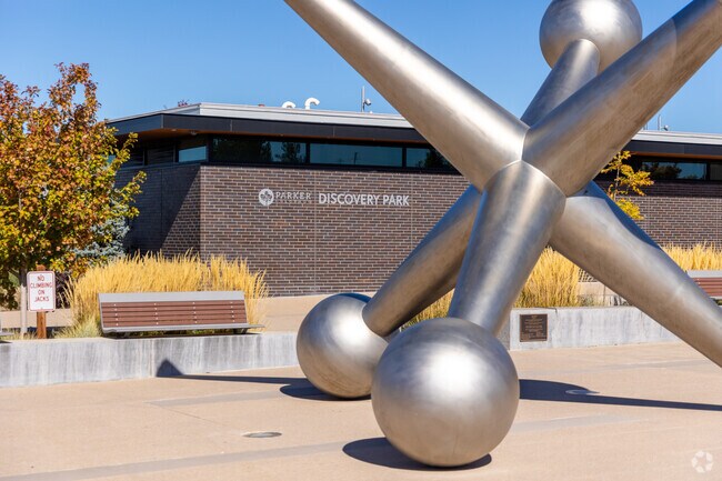 Discovery Park in Parker plays host to many events, including ice skating during the Winter.