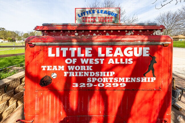 Woodlawn Manor is a proud little league neighborhood in the spring and summer.