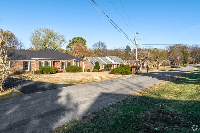 Hampshire features quaint ranch homes and cottages, some with spacious garages attached.