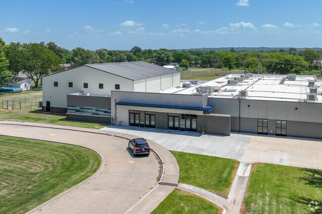 William R Teague Elementary has a large gymnasium for assemblies and indoor play time.
