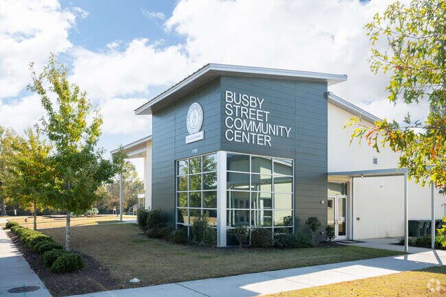 The Busby Street Community Center is located in the center of Burton Heights.