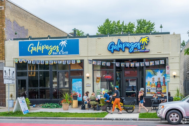 Galapagos Grill on Lake Street offers South American cuisine.